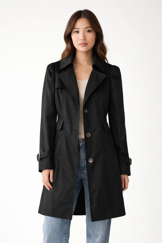Elegant Women's Trench Coat for Everyday and Office