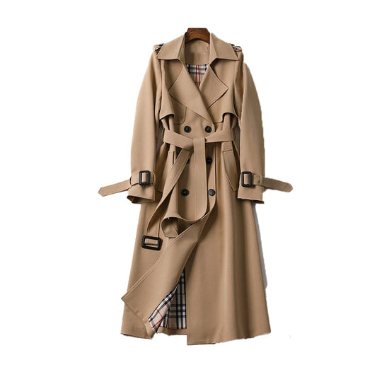 Victoria Women's Double-Breasted Trench Coat