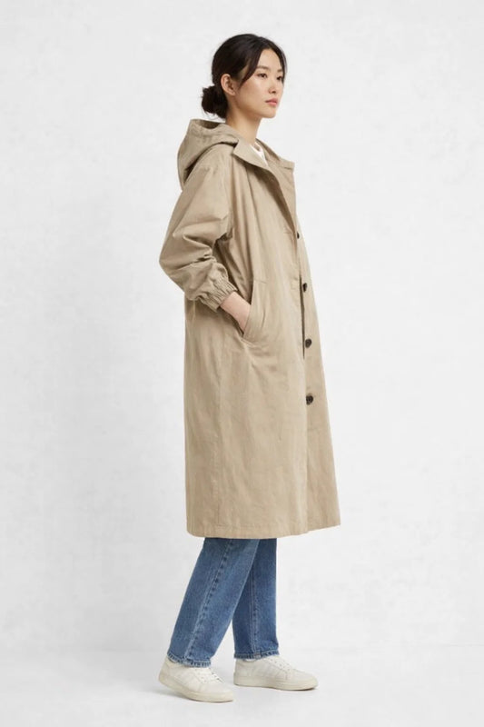 Urban Women's Breathable Hooded Raincoat